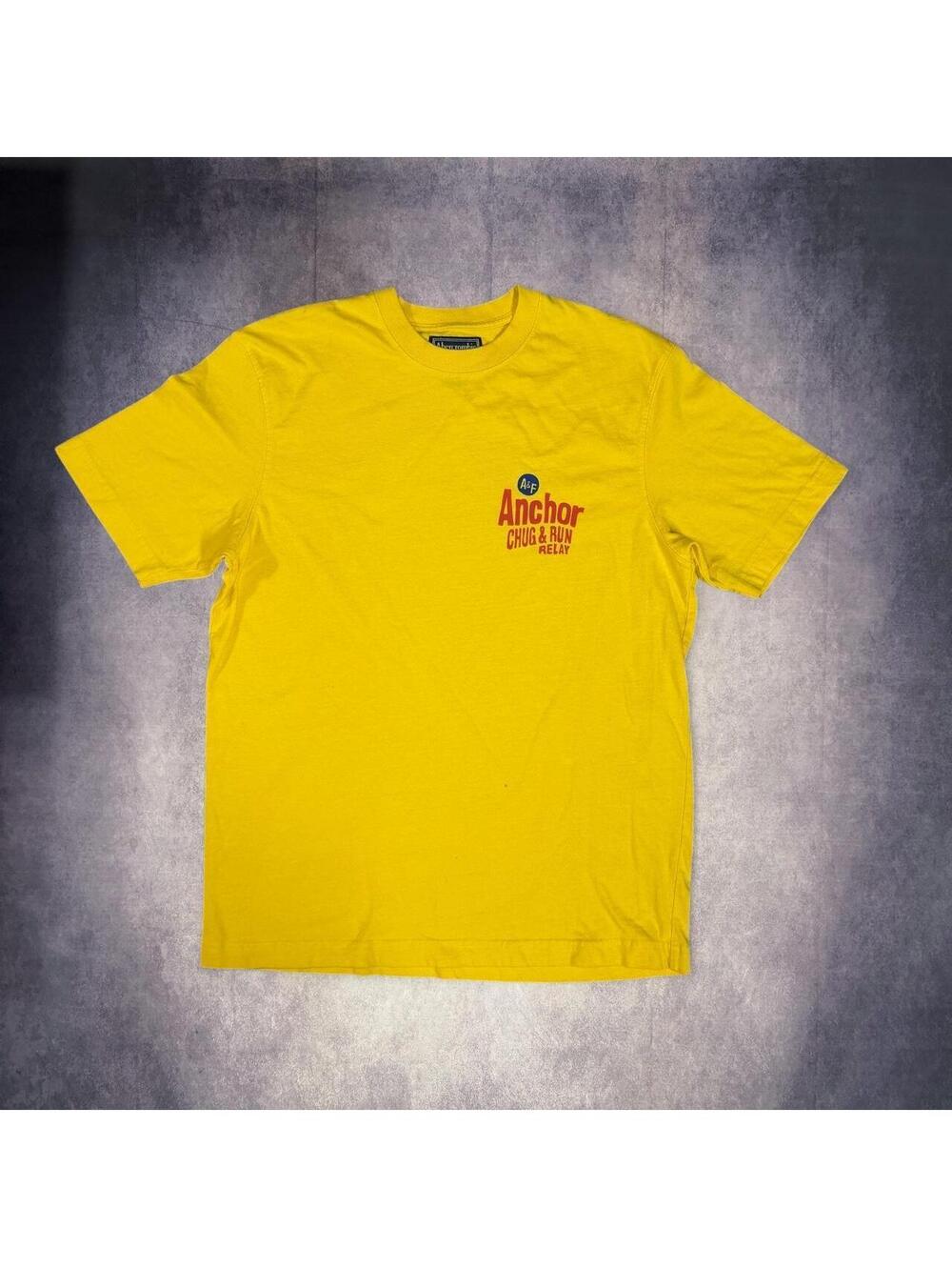 Vintage y2k Abercrombie & Fitch Anchor Chug & Run Relay Shirt